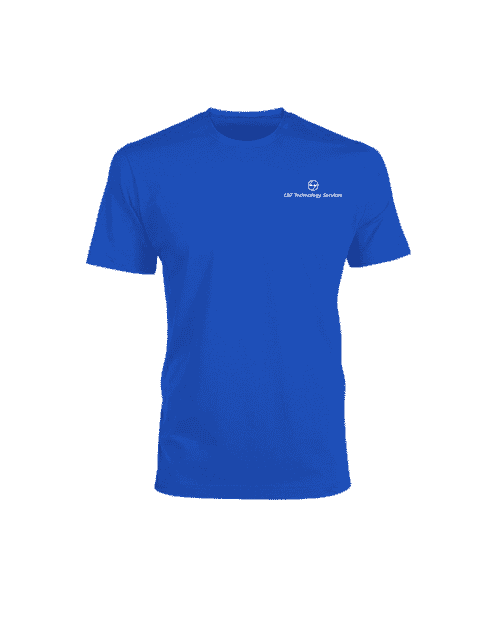 Round Neck Unisex Cotton T-Shirt Royal Blue